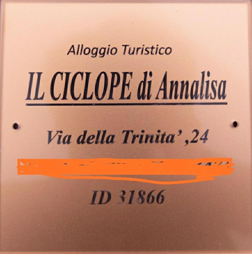Appartement Il Ciclope Di Annalisa à Alatri Extérieur photo